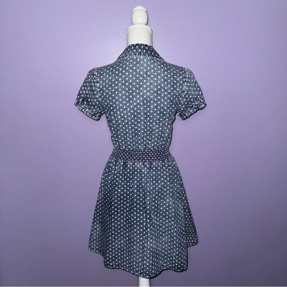 Mossimo Supply Co. Denim Polka Dot Dress - Picture 8 of 12
